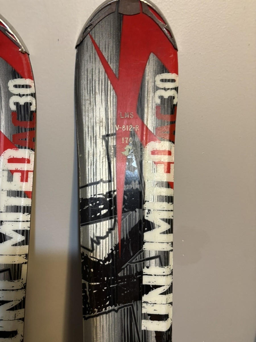 Volkl Unlimited AC30 Skis Sz 170cm with Marker Motion Adjustable