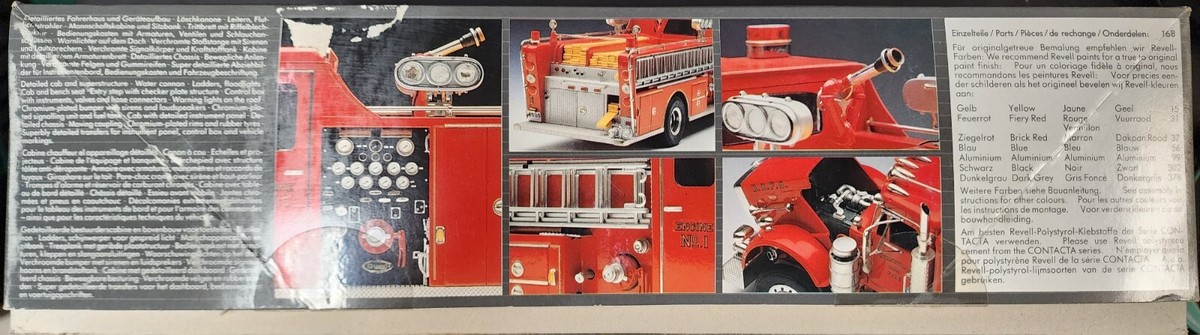 Revell Peterbilt Fire Truck 1 25 for sale online | eBay