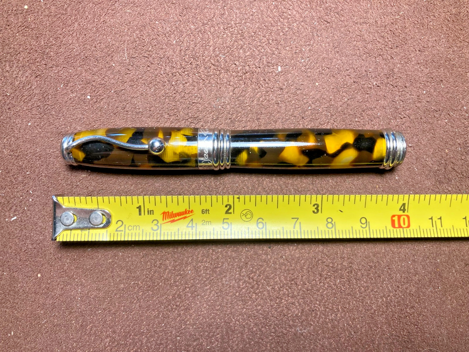 JEAN PIERRE LEPINE MINI ROLLERBALL TORTOISE PATTERN