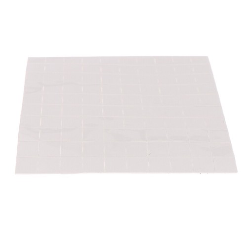 100x 10mm*10mm*0.5mm GPU CPU Heatsink Cooling Conductive Silicone Thermal Pa_Y2 - Imagen 2 de 10