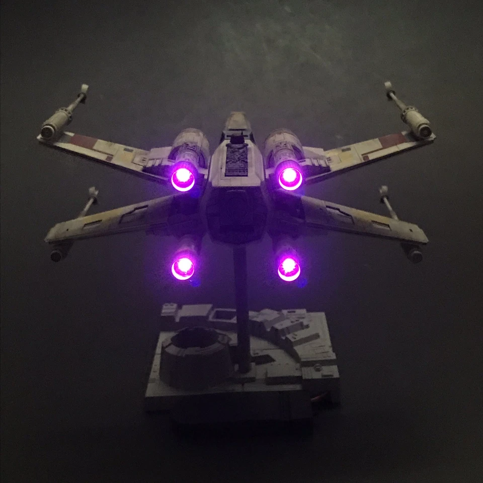 *LIGHTING KIT ONLY* for Bandai Star Wars 1/72 X-Wing Starfighter (Luke’s) - Image 2 of 4