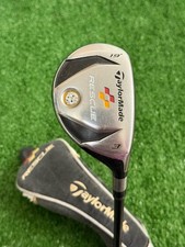 Taylormade Rescue 3 Hybrid 2009 / 19° / Stiff Flex Aldila REAX 65 Shaft / +Cover