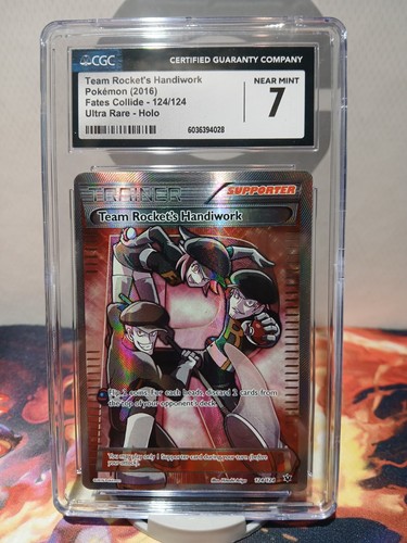 Team Rocket's Handiwork graded CGC 7 for sale on eBay