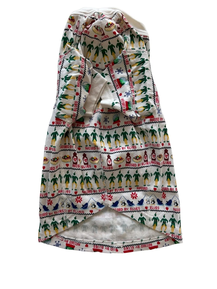 Hanna Andersson Dog Elf Fairisle Organic Cotton Pajama - Image 4 of 4