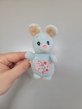 Asda George Soft Toy Tiny Small Mouse With Floral Heart