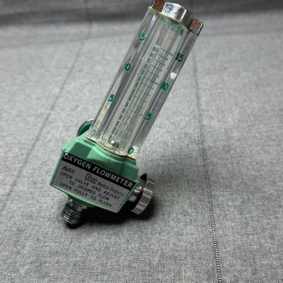 #ad #ad Ohio Medical Airco Oxygen Flowmeter Mod 304 Green Pressure Compensated O2 USA $37.99