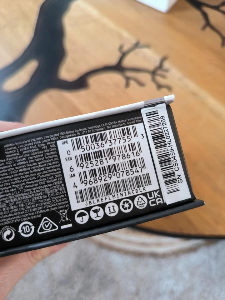 Ecouteurs JBL sans fil Reflect MiniNC ip67 bluetooth + boîte en très bon état - Photo 3/4