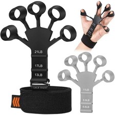 Hand Grip Strengthener Adjustable Resistance Grip Trainer Finger Exerciser Gym