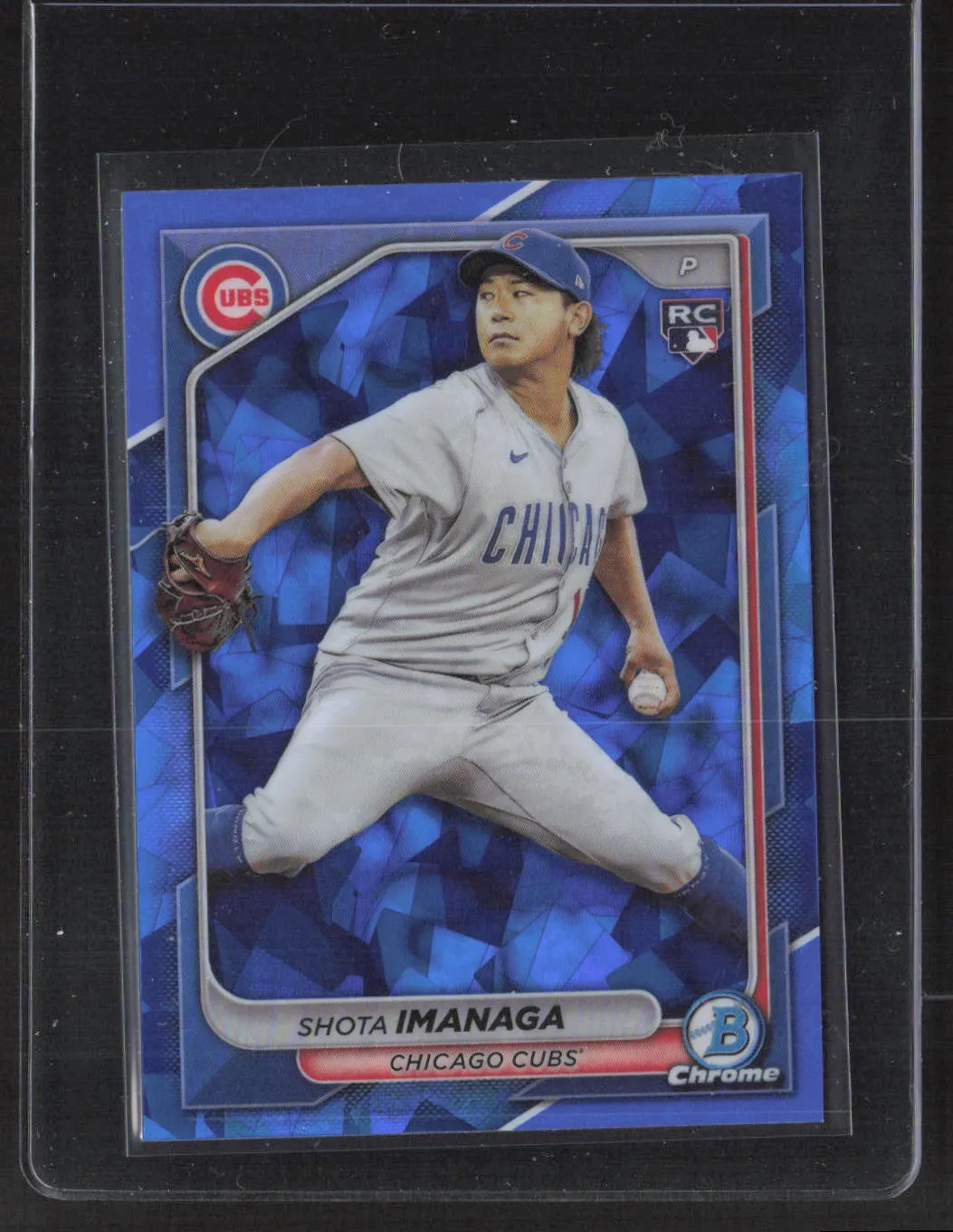 2024 Bowman Chrome Shota Imanaga #41 RC Sapphire Refractor Free Shipping