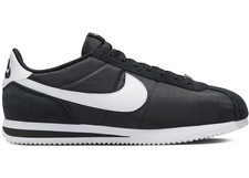 Size 9.5 - Nike Cortez Textile Black White NO BOX MENS HF0263-001