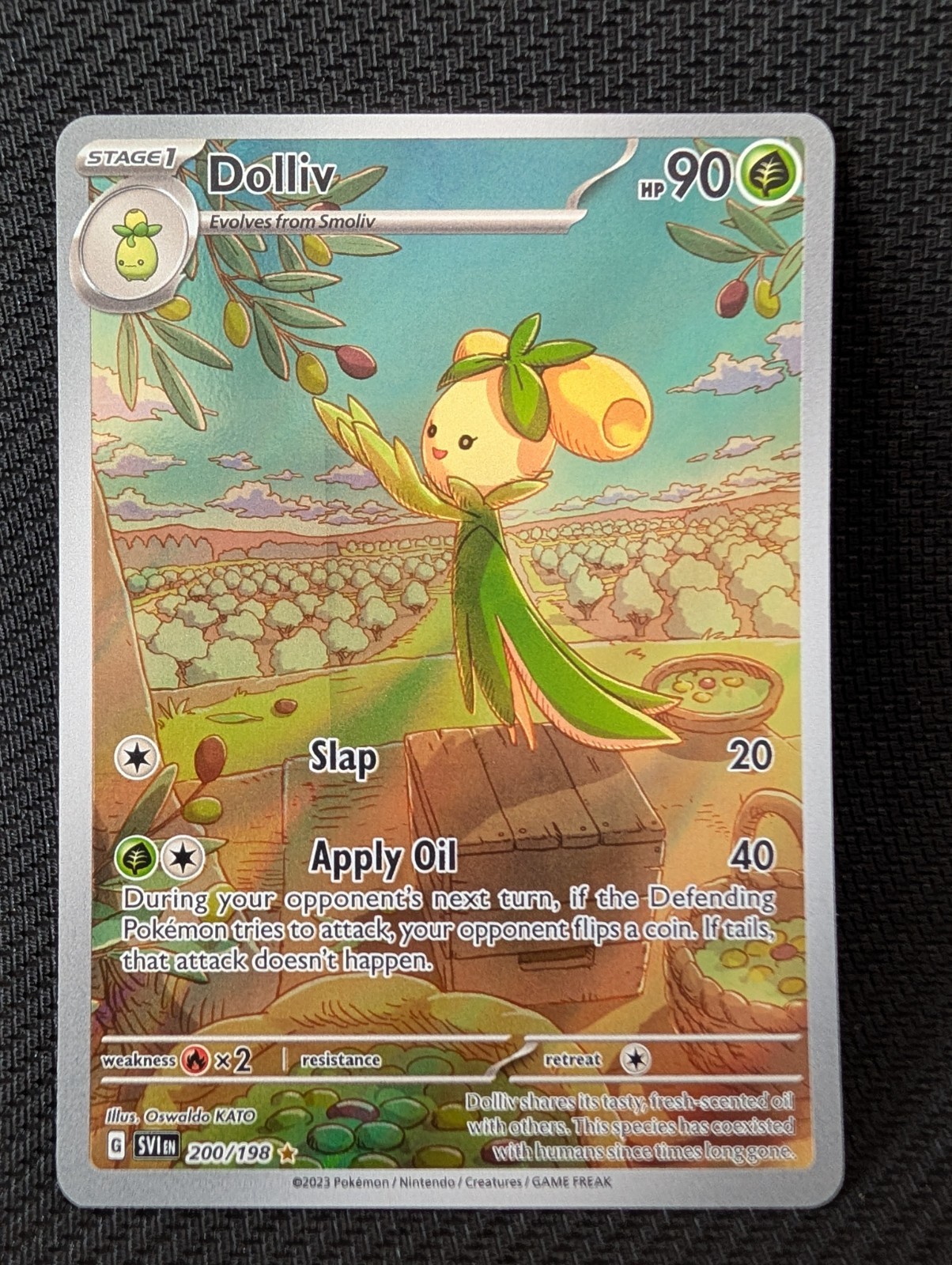 Pokémon Dolliv 200/198 SV01: Scarlet & Violet Base Set Holo Near Mint