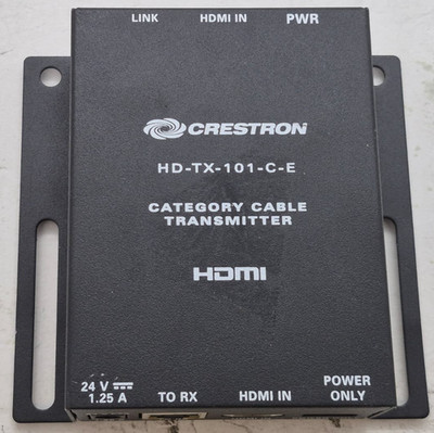 Crestron HD-TX-101-C-E Category Cable Transmitter - Transmitter only