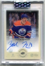2023-24 Upper Deck Clear Cut - UD Ionix Authentics #UDI-ZH Zach Hyman AUTO