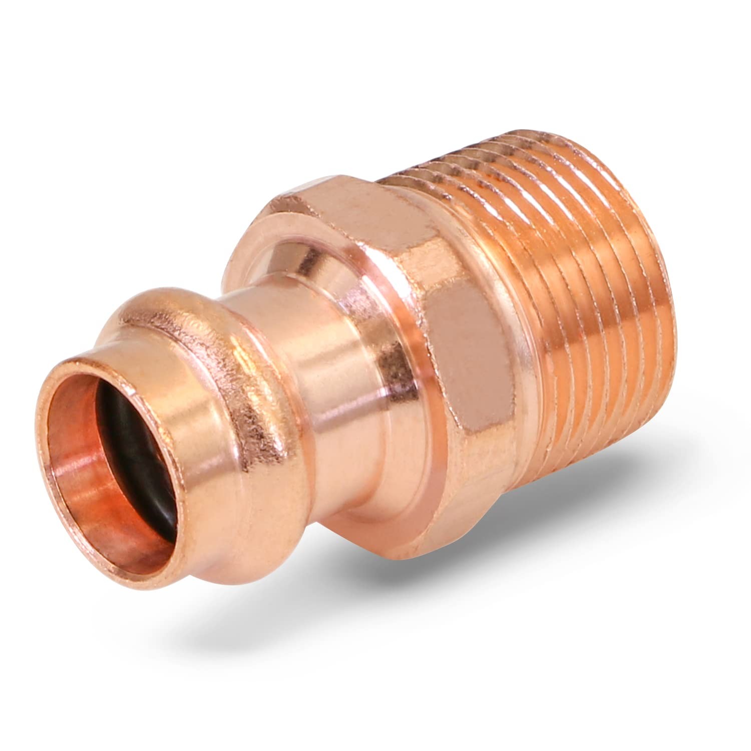 Supply Giant QDNB3456 Copper Male Reducing Adapter 1/2 Inch Press x 3/4 MPT