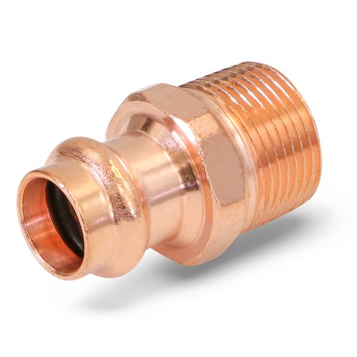 Supply Giant QDNB3456 Copper Male Reducing Adapter 1/2 Inch Press x 3/4 MPT