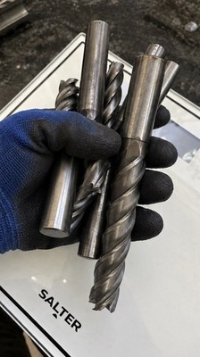 Mixed Lot of Metalworking End Mill Milling Cutters - Tungsten-Carbide-Wanted 