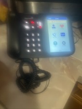 Clear Captions Blue Telephone For Hearing Impaired Amplified Captioning Phone