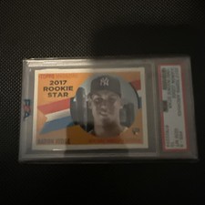 2017 Topps Archives - 1960 Topps Magazine Rookie Stars Aaron Judge PSA 10