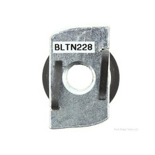B-Line TN228 Steel Zinc-Plated Channel Twirl Nut 16 tpi x 3/8" Hole 3/8" Thick