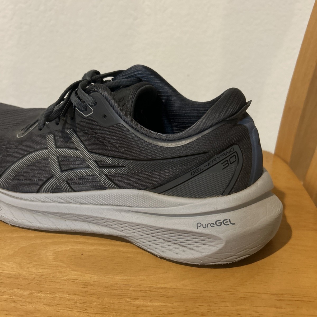 ASICS Men's Gel Kayano 30 Carrier Grey/Piedmont Grey Size 11.5 US
