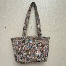 Vintage Children Of The World Tapestry Shoulder Bag 1980s USA Unbranded