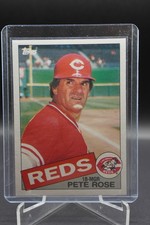 Pete Rose  1985, Topps  #600, Mint condition _3110