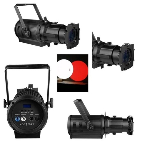 2pc 300W 26° Warm White Led Profile Light Projector Light for Studio TV Show - Picture 10 of 10