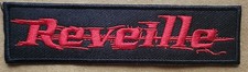 Reveille embroidered Iron on patch