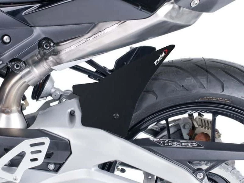 Puig Hugger Negro Mate Aprilia Shiver 750 2007-2016 Foto 2 de 2