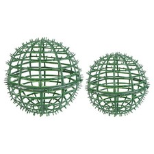 Plastic Reusable Grass Ball Rack Stylish Flower Arrangement Storage Cage
