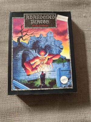 Abandoned Places (Electronic Zoo) Commodore Amiga (5 Disk, Box) classic 16-bit