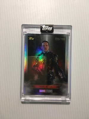 2025 Topps Marvel The Collector Yon-Rogg #V-23 Villainy /100 Jude Law