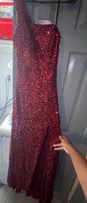 Never Worn Before Prom Dress! Size M with A Leg Slit In Back