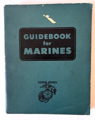 Guidebook for Marines USMC 1951, second revision, 9th printing