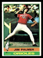 1976 Topps #450 Jim Palmer - VG-VGEX *TedsCardShack*