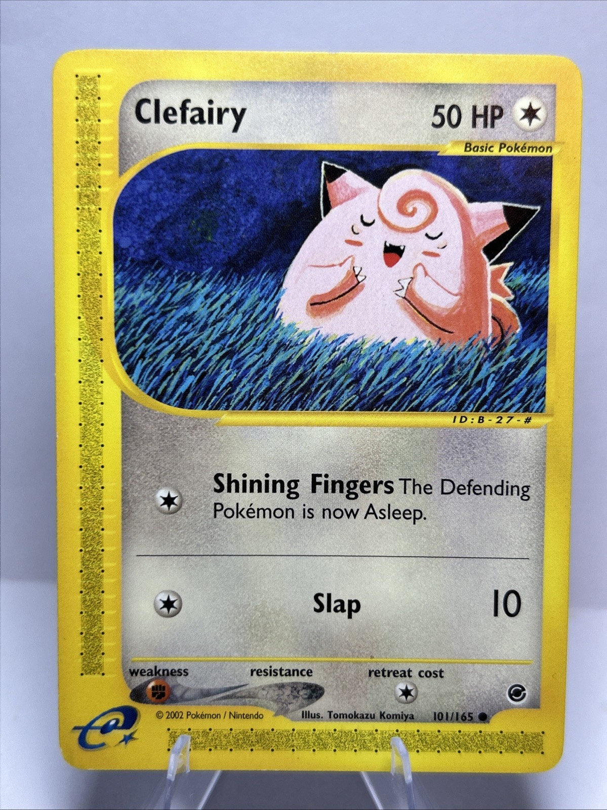 Pokémon Clefairy 101/165 Expedition Base Set Regular NM Collectible Card