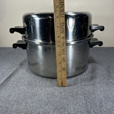 Saladmaster 18-8 Tri-Clad Stock Pot 6 Qt Dutc...