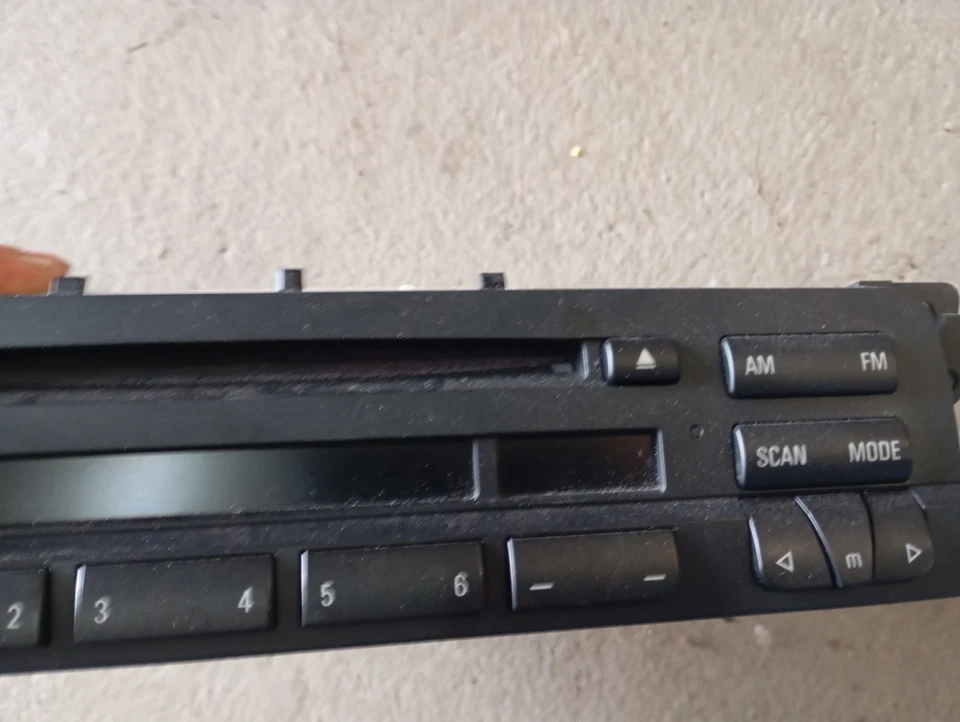 BMW 3er E46 Limousine Touring Cabrio Radio CD Orig. Negocios RCD109-03 6919072 - Imagen 3 de 4