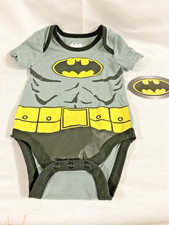 DC Comics Justice League Hero in Training Infant Batman One Piece Bodysuit 12 Mo