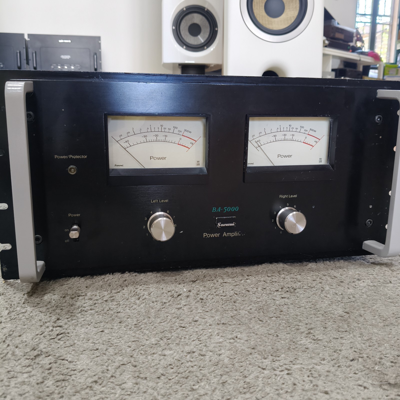 Sansui Ba 5000 Ba5000 Finale Di Potenza Vintage Top Di Gamma