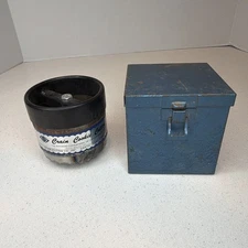 Crain Cookie Cutter #173 Carpet Repairing Tool in metal box.