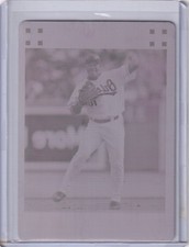2007 Topps Chrome MIGUEL TEJADA Magenta Printing Plate 1/1 #180 Orioles