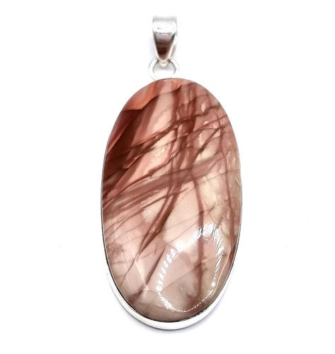 pendant picture jasper silver Stone pendant Jewelry