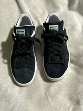 Puma Suede Classic Black Men's Trainers Size UK 5