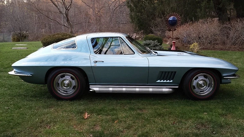 In addition to certifying organizations, bona fide specialists can also certify the authenticity of a classic car like this 1967 Corvette certified by Al Grenning. 