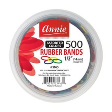 Annie Assorted Rubber Bands 500pcs 3163