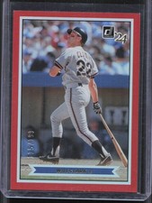 2024 Panini Donruss Will Clark #4 1984 Retro Action All Stars Red Foil /199