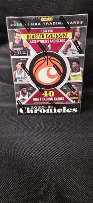 2020-21 Panini Chronicles Basketball Blaster Box- Gold Standard- Factory Sealed