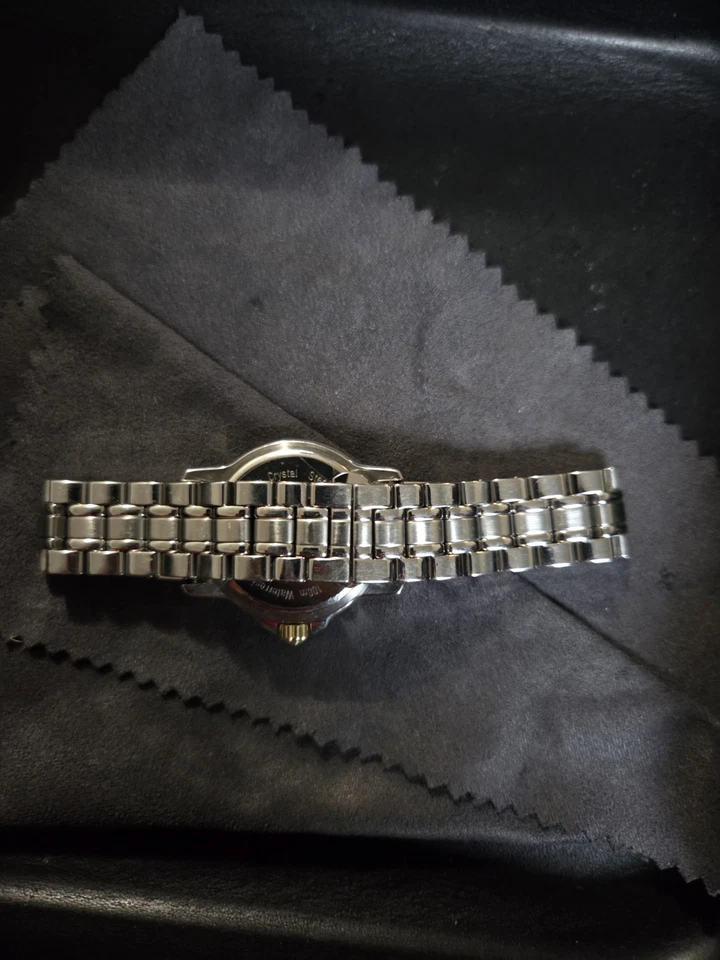 Maurice Lacroix Women's Stainless Steel- with 18k 750 Yellow Gold Screw-in Bezel - Image 4 of 4