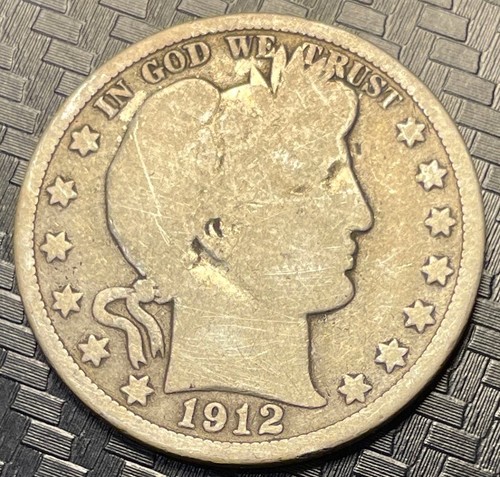 1912 Barber Half Dollar